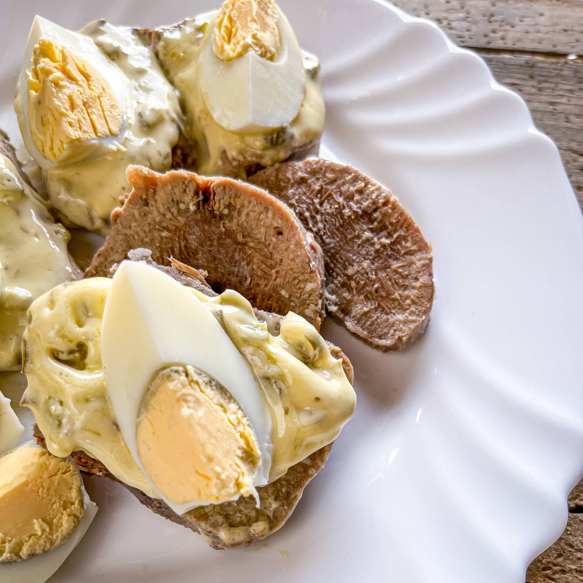 🍽 Langue de boeuf sauce gribiche • Sophie Gironi, Coach